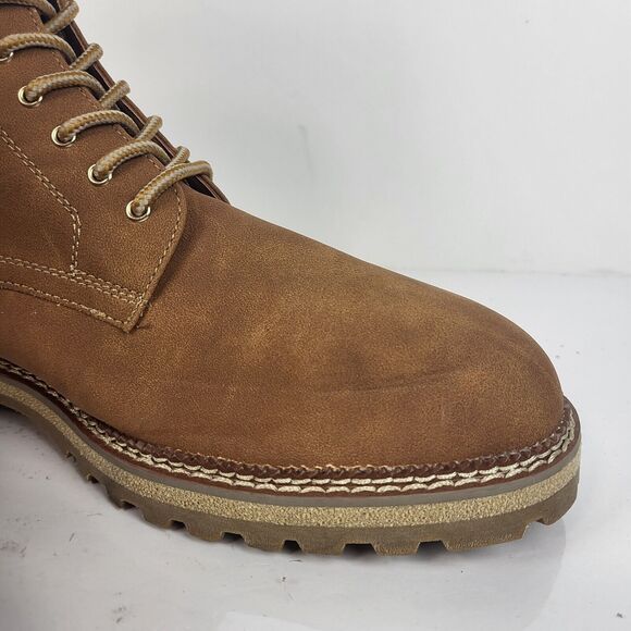 Madden Men's M-elvann Combat Boot Tan Brown Size 12 - Picture 5 of 14